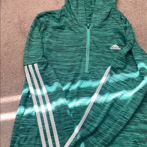 Teal adidas long sleeve